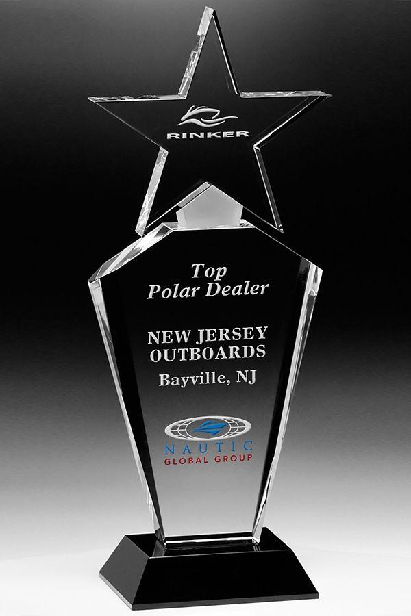 Trophée en cristal -  GLA1995
