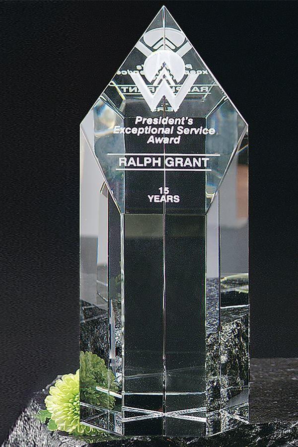 Trophée en cristal -  GLA1997