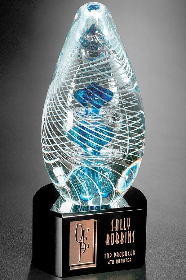 Trophée en verre -  GLA2000