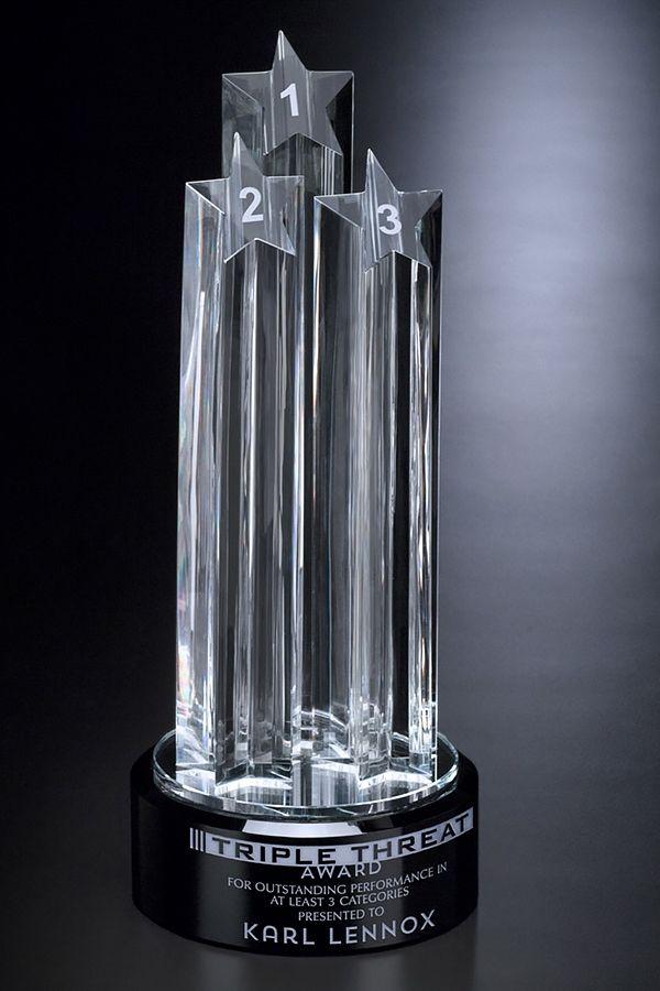 Trophée en cristal -  GLA2006