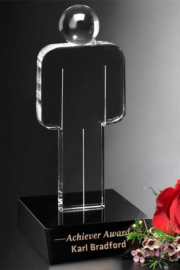 Trophée en verre -  GLA2010
