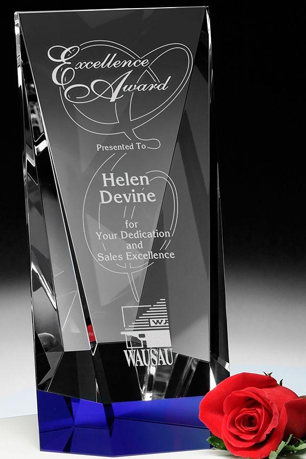 Trophée en cristal -  GLA2011
