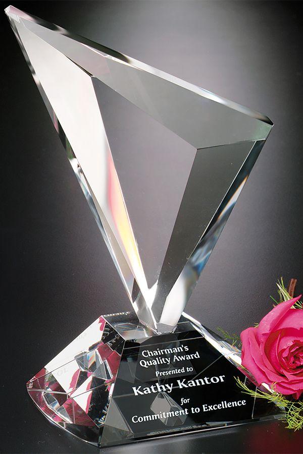 Trophée en cristal -  GLA2013