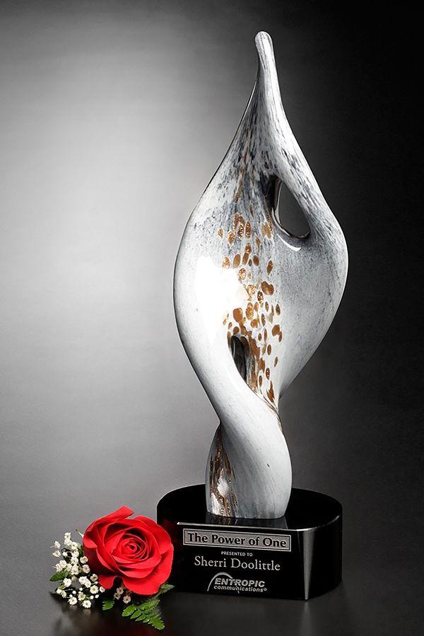 Trophée en verre -  GLA2020