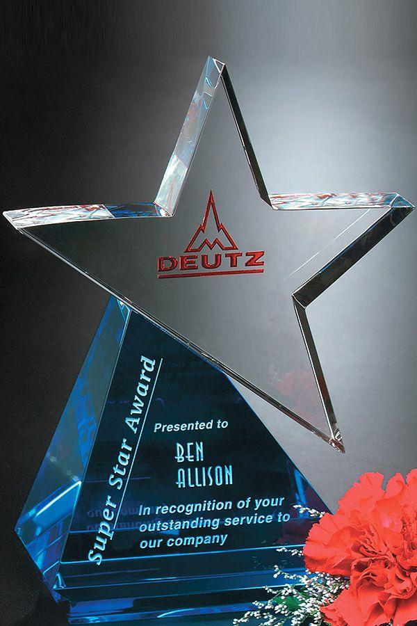 Trophée en cristal -  GLA2028