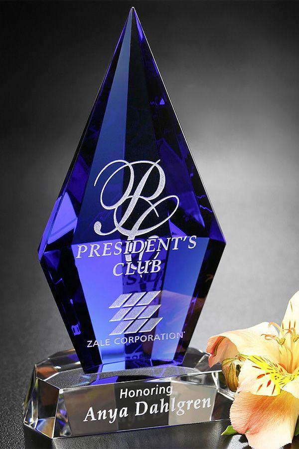 Trophée en cristal -  GLA2029