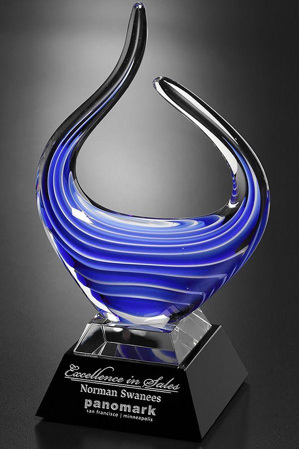 Trophée en verre -  GLA2038