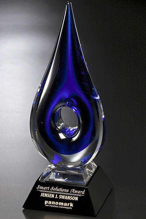 Trophée en verre -  GLA2041