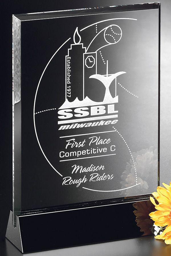 Trophée en verre -  GLA2053