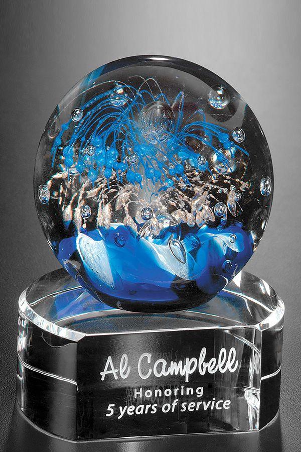 Trophée en verre -  GLA2054