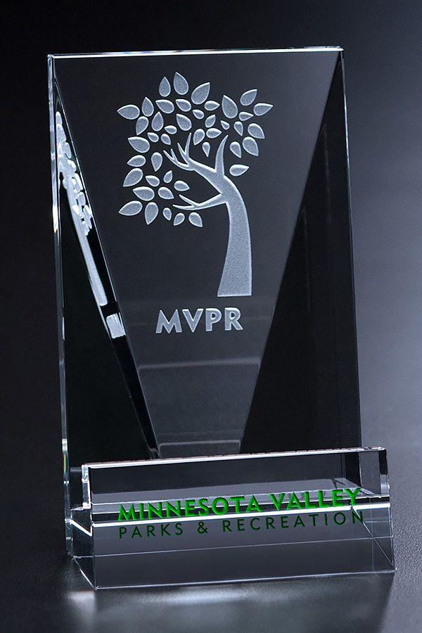 Trophée en verre -  GLA2055