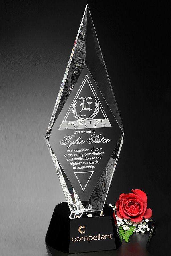 Trophée en cristal -  GLA2060