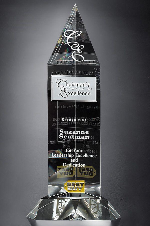 Trophée en cristal -  GLA2062