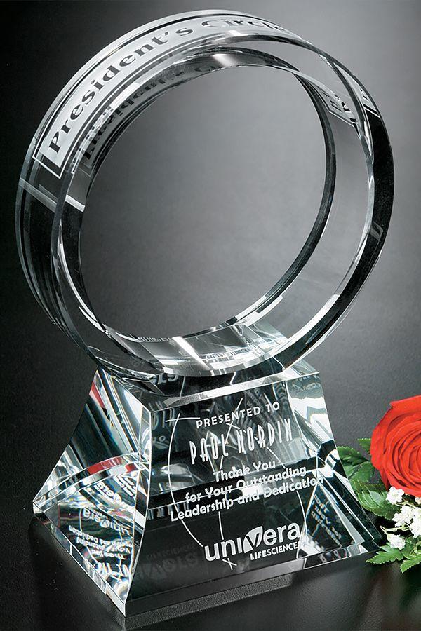 Trophée en cristal -  GLA2071