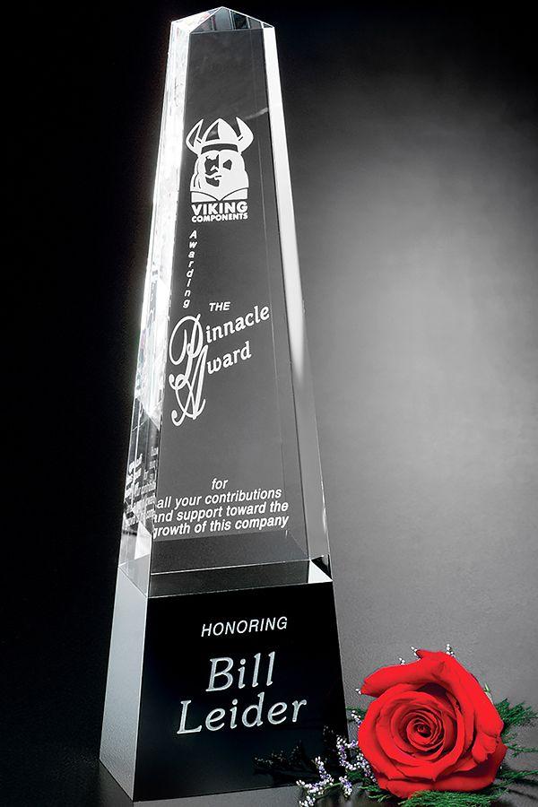 Trophée en cristal -  GLA2073