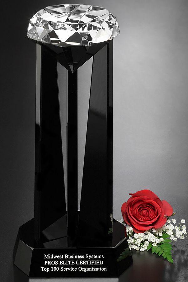 Trophée en cristal -  GLA2083