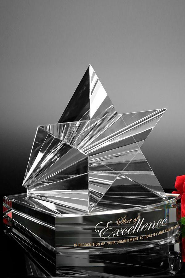 Trophée en cristal -  GLA2091