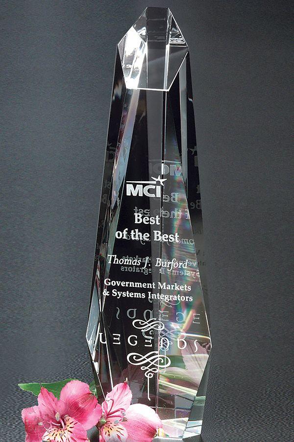Trophée en cristal -  GLA2096