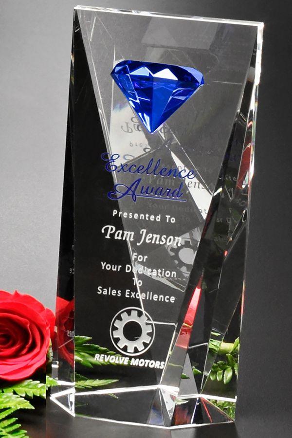 Trophée en cristal -  GLA2111