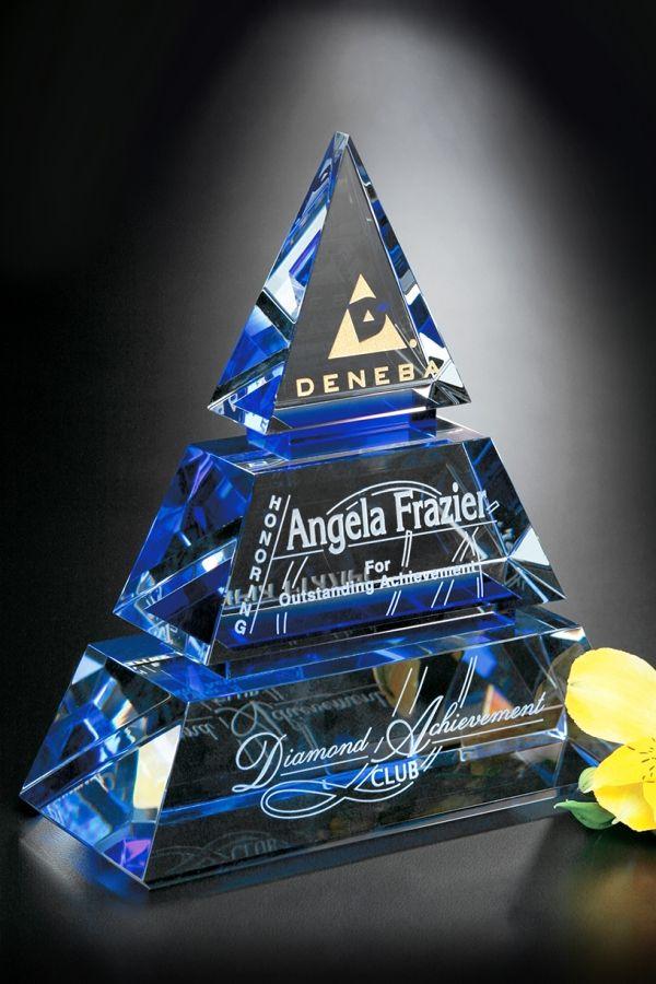 Trophée en cristal -  GLA2113
