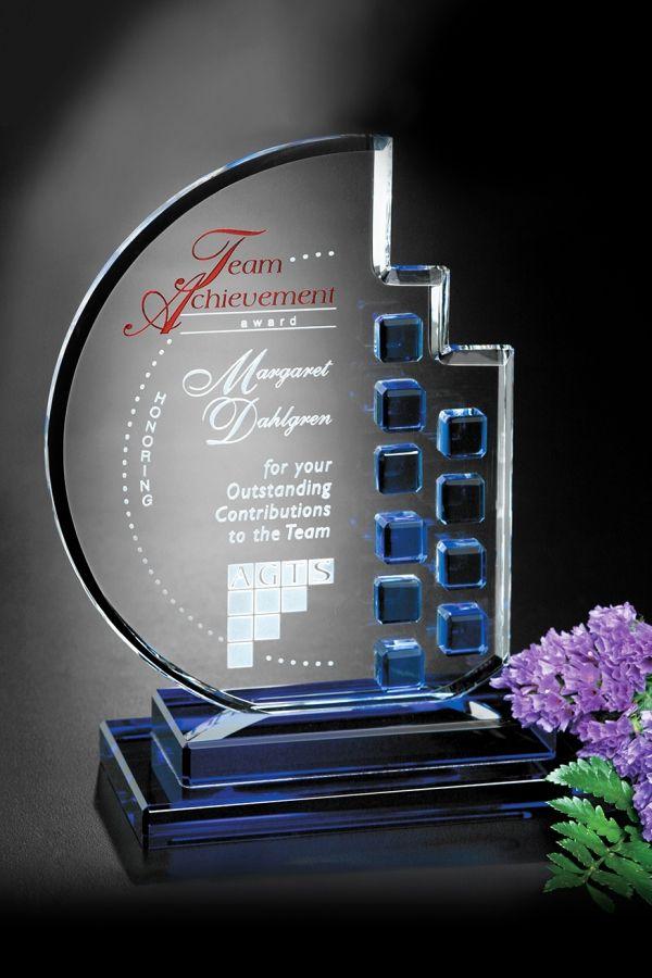 Trophée en verre -  GLA2126