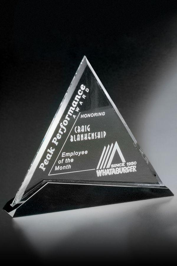 Trophée en verre -  GLA2142