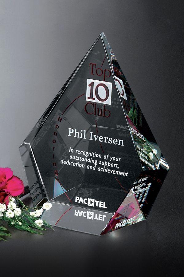 Trophée en cristal -  GLA2157