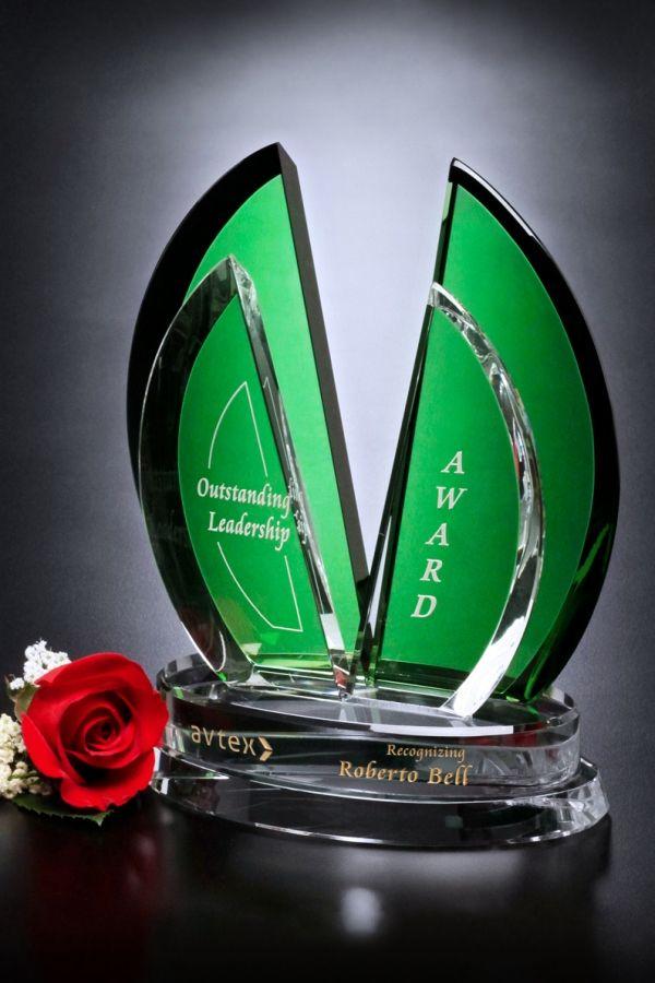 Trophée en verre -  GLA2174