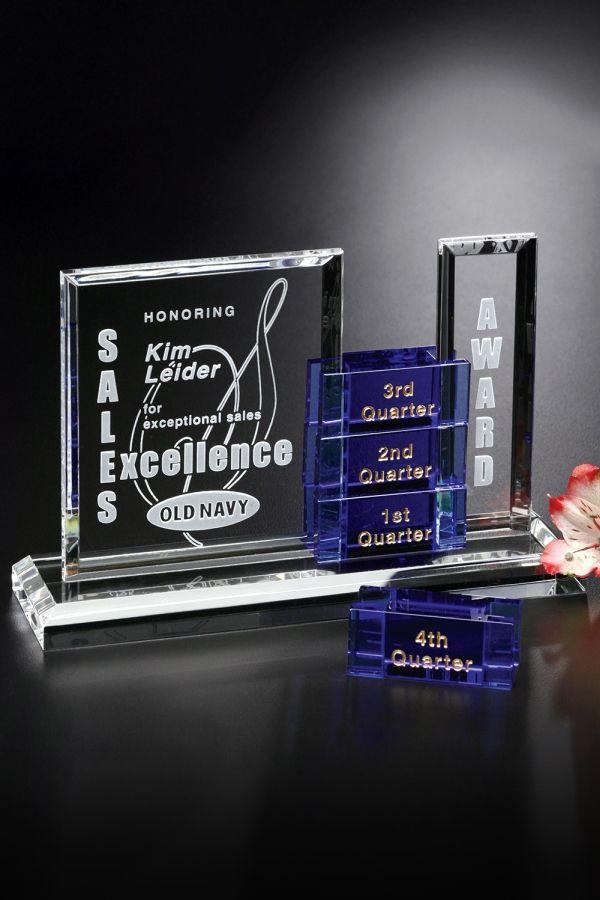 Trophée en verre -  GLA2182