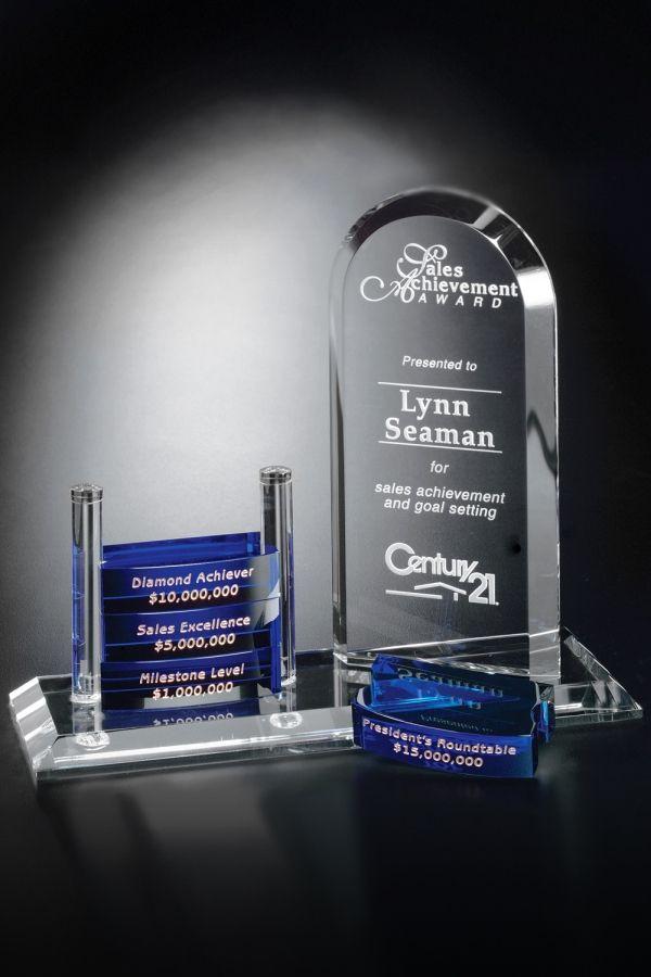 Trophée en verre -  GLA2207