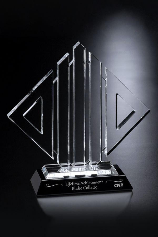 Trophée en verre -  GLA2222