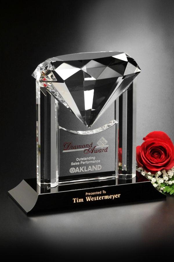 Trophée en cristal -  GLA2243