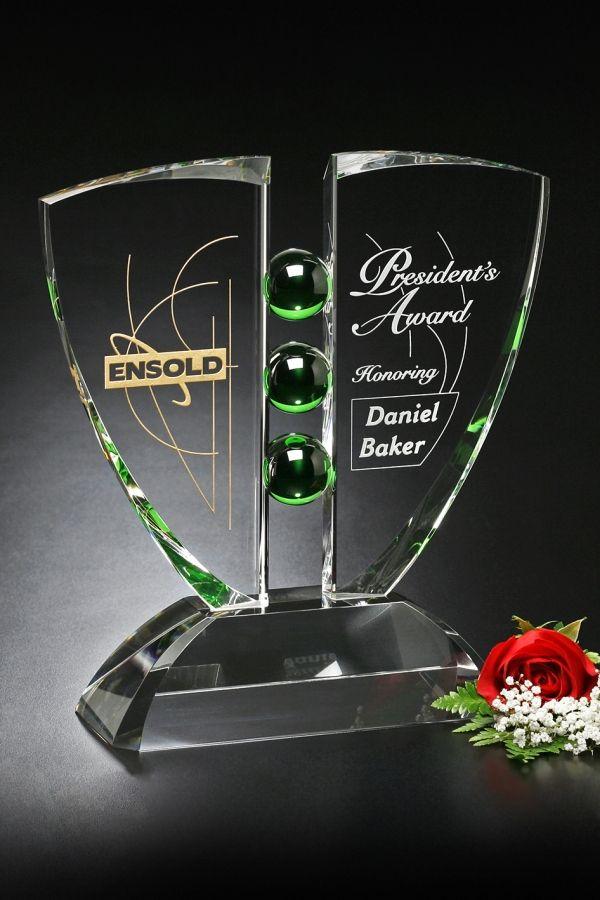 Trophée en cristal -  GLA2258