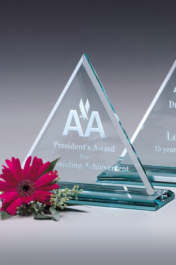 Trophée en verre -  GLA2261