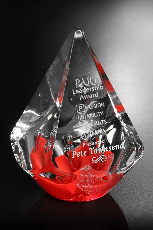 Trophée en cristal -  GLA2271