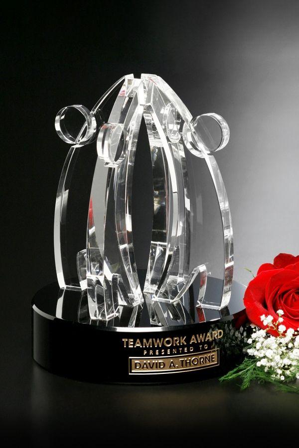 Trophée en verre -  GLA2303