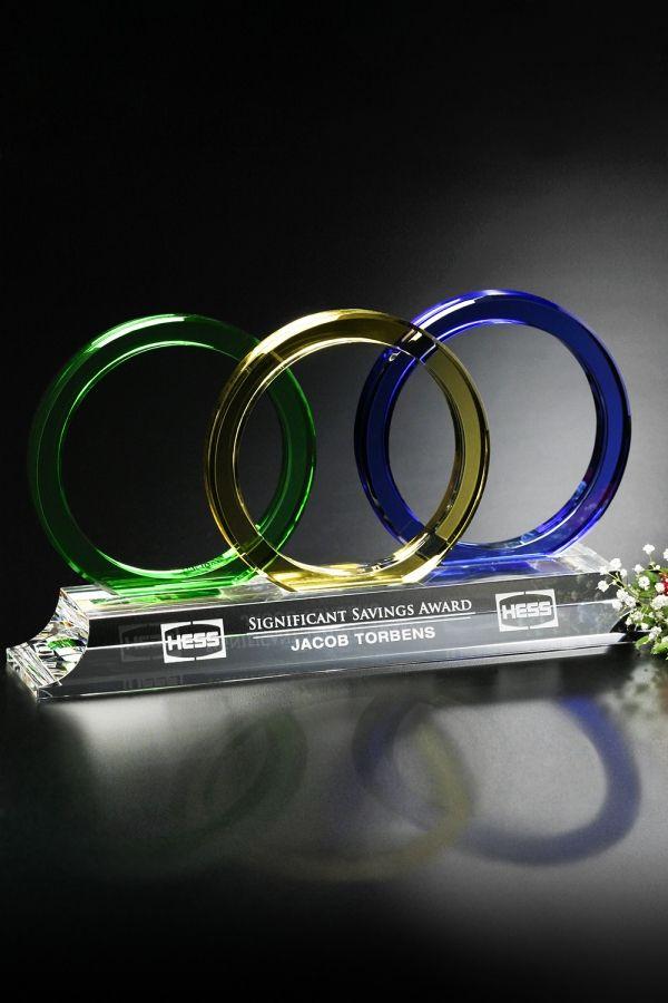 Trophée en cristal -  GLA2309