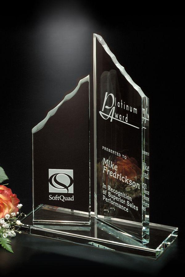 Trophée en cristal -  GLA2313