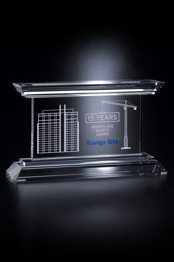 Trophée en cristal -  GLA2321