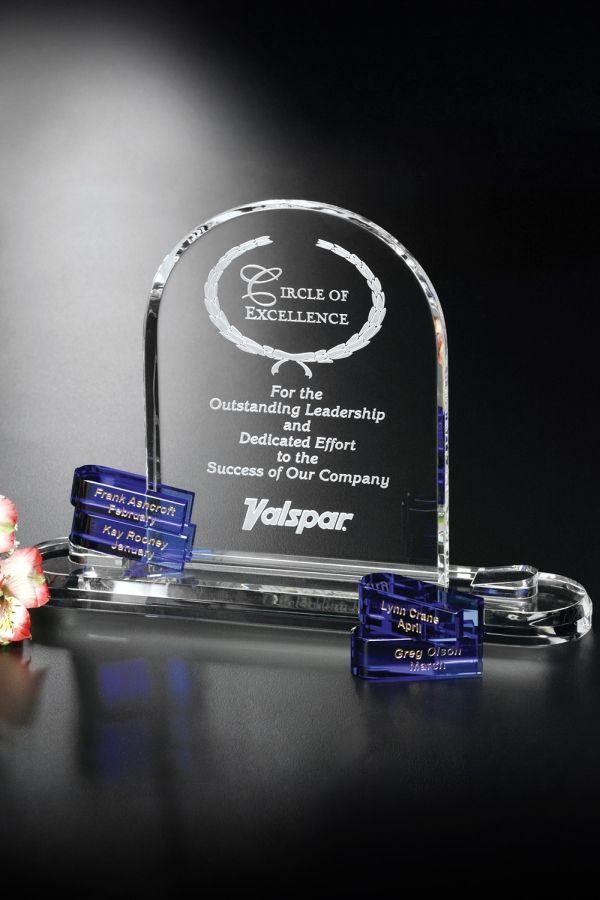 Trophée en verre -  GLA2329