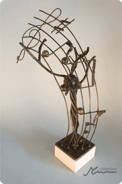 Trophées en métal -  MET105