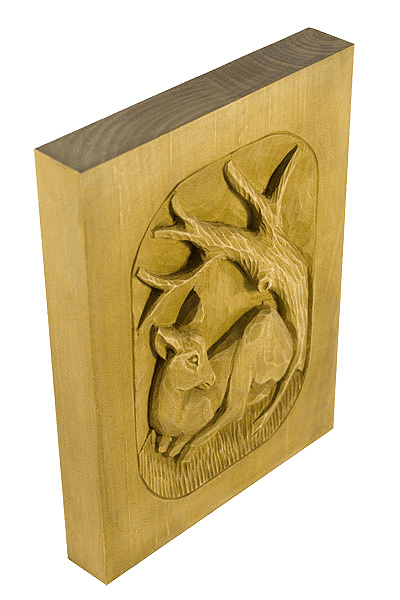 Trophées en bois -  DRE009