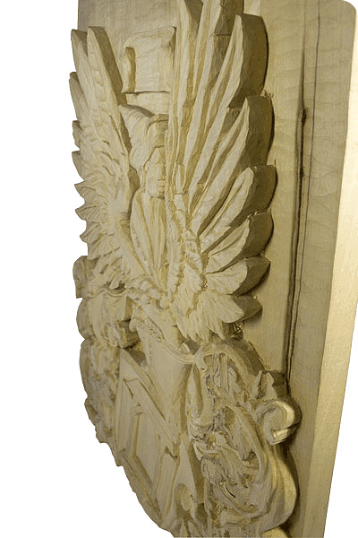Trophées en bois -  DRE017
