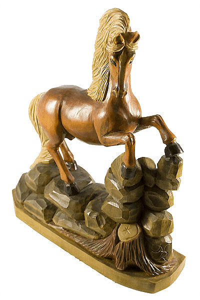 Trophées en bois -  DRE019