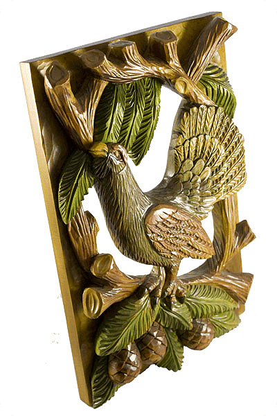 Trophées en bois -  DRE001