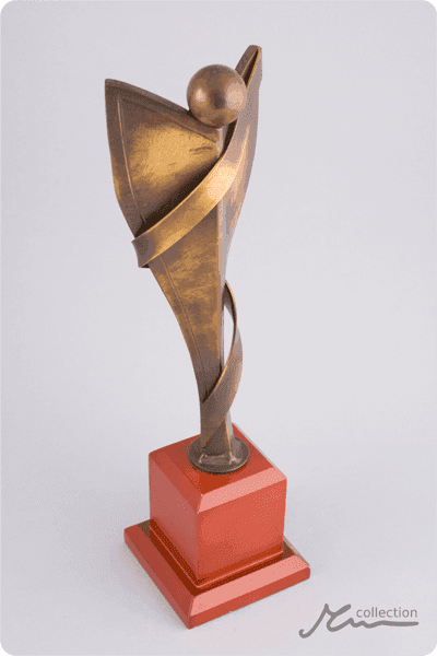 Trophées en métal -  MET040