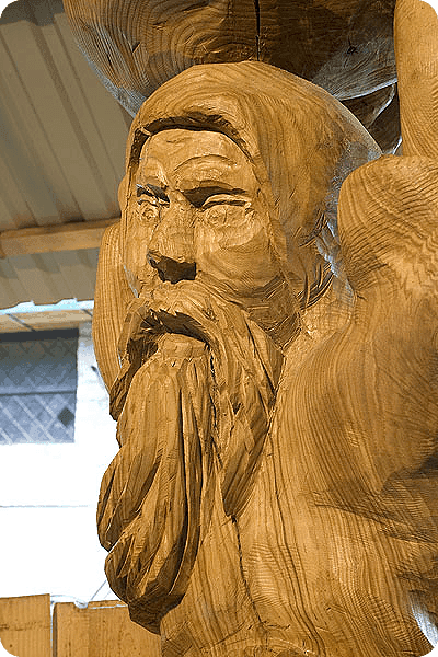Trophées en bois -  DRE031