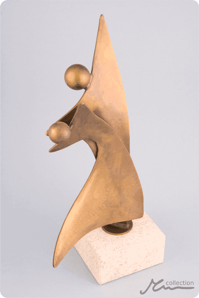 Trophées en métal -  MET047
