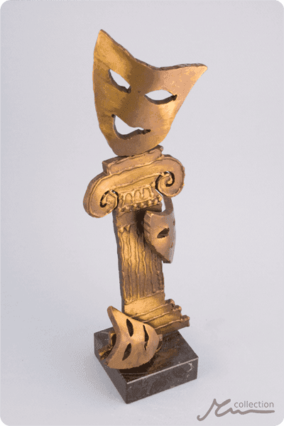 Trophées en métal -  MET060