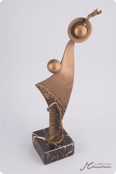 Trophées en métal -  MET063